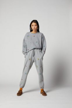 Heimstone Bottoms Kiara Pants Beaded Embroidered Fleece