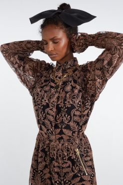 Heimstone Hair Clips Large Hair Clip In Black Leather