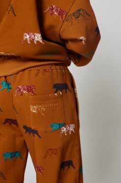 Heimstone Kiara Sweatpants In Tiger Print Bottoms