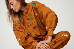 Heimstone Tops Harlem Jumper In Tiger Print