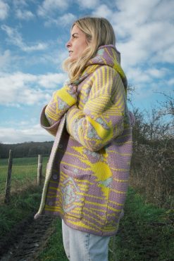 Heimstone Knits Rufus Cardigan In Yellowstone Knit