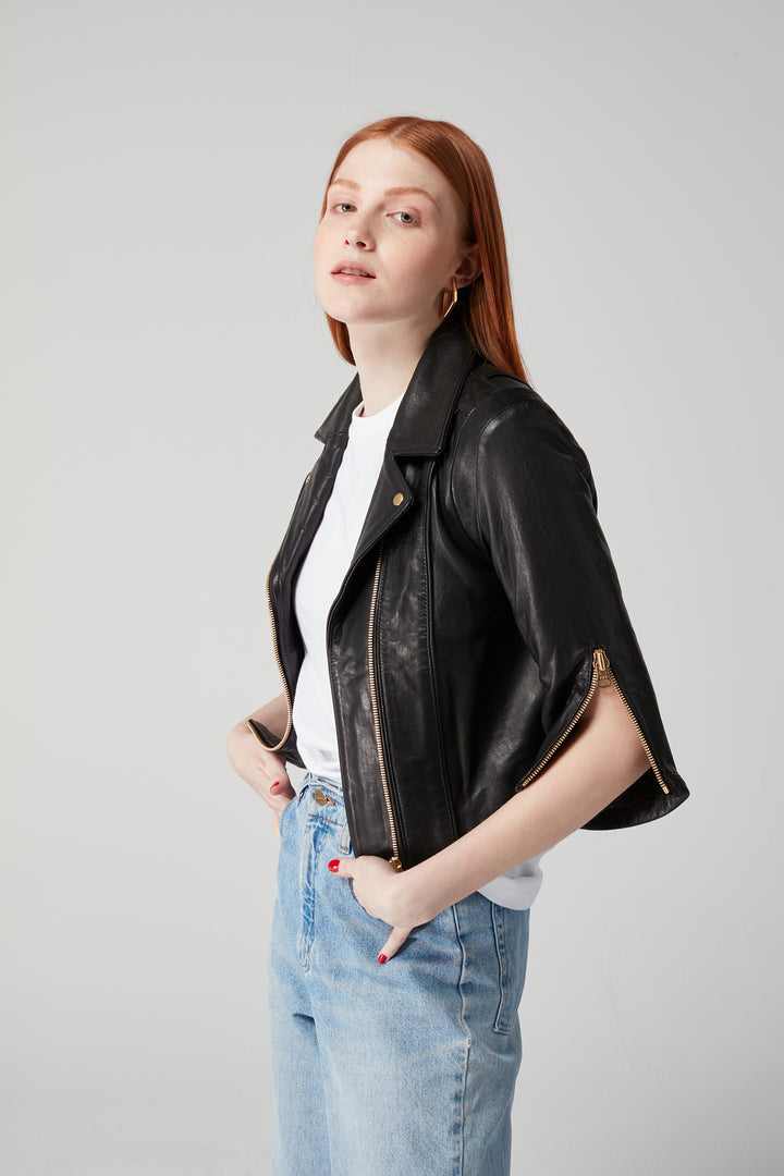 Heimstone Heimstone Signature Russel Perfecto In Black Leather 3 Heimstone Heimstone Signature Russel Perfecto In Black Leather