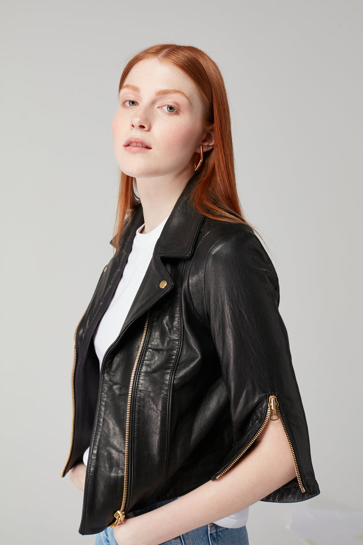 Heimstone Heimstone Signature Russel Perfecto In Black Leather 5 Heimstone Heimstone Signature Russel Perfecto In Black Leather