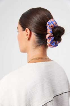 Heimstone Scrunchie In Mosaic Print