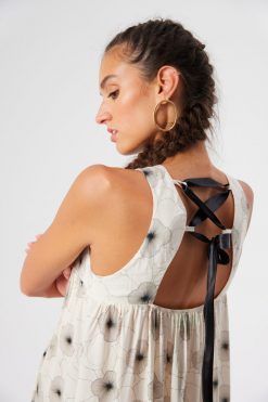 Heimstone Sperone Summer Dress In Flower Print Three Seven Paris