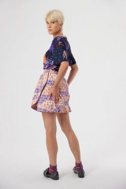 Heimstone Dede T-shirt In Blue Gorilla Print