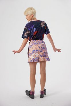 Heimstone Dede T-shirt In Blue Gorilla Print