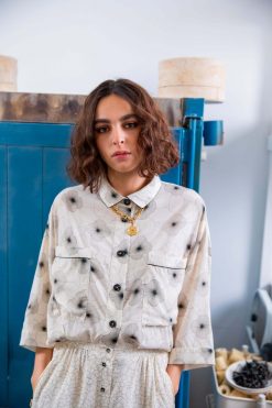 Heimstone Astrée Shirt In Flower Print Three Seven Paris