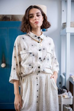 Heimstone Three Seven Paris Doll Short In Dryness Print