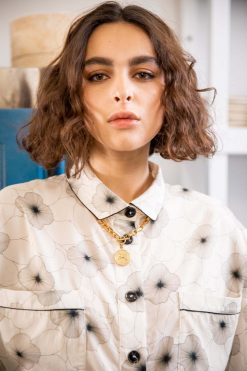 Heimstone Astrée Shirt In Flower Print Three Seven Paris