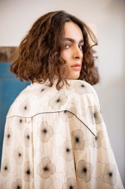 Heimstone Astrée Shirt In Flower Print Three Seven Paris