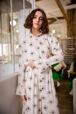 Heimstone Three Seven Paris Muse Shirt In Flower Print