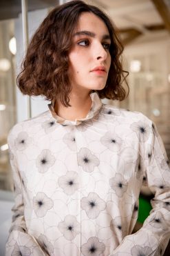 Heimstone Three Seven Paris Muse Shirt In Flower Print