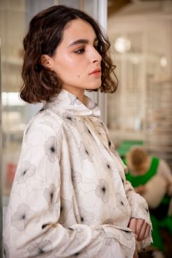 Heimstone Three Seven Paris Muse Shirt In Flower Print