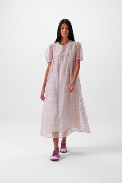 Heimstone Dresses & Jumpsuits Gaya Dress In Picnic Weave