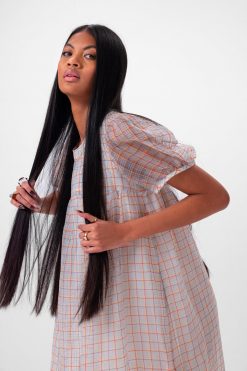 Heimstone Dresses & Jumpsuits Gaya Dress In Picnic Weave