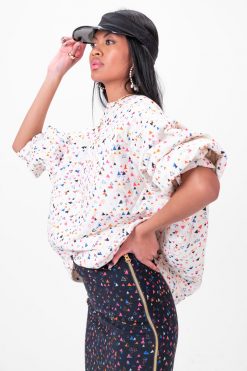 Heimstone Molly Skirt In Zodiac Print Bottoms