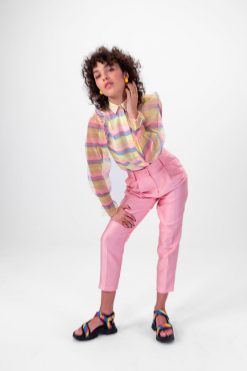 Heimstone Bottoms Gabriel Pants In Bubble Gum