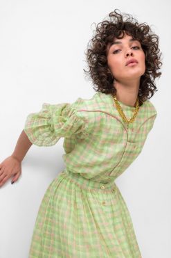 Heimstone Tops Beausserie Shirt In Rosary Vichy