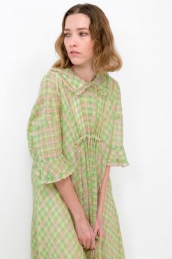 Heimstone Dresses & Jumpsuits Scarlett Dress In Rosary Vichy