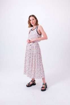 Heimstone Orso Skirt In Fior Di Latte Print Bottoms