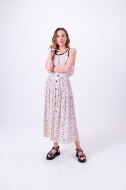 Heimstone Orso Skirt In Fior Di Latte Print Bottoms