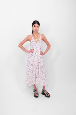Heimstone Dresses & Jumpsuits Java Dress In Fior Di Latte Print