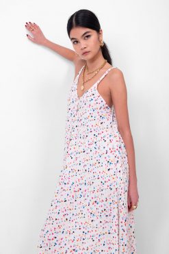 Heimstone Dresses & Jumpsuits Java Dress In Fior Di Latte Print
