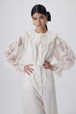 Heimstone Tops Trigalière Shirt In Daisy Lace