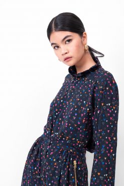 Heimstone Muse Shirt In Zodiac Print