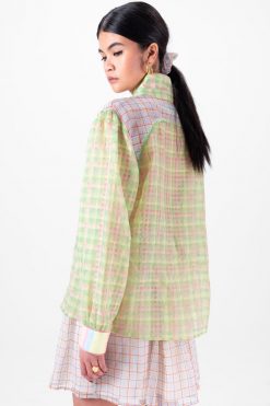 Heimstone Tokyo Shirt In Rosary Vichy Tops