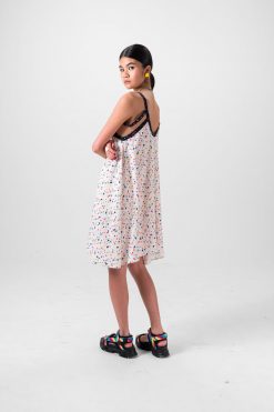 Heimstone Flavin Dress In Fior Di Latte Print