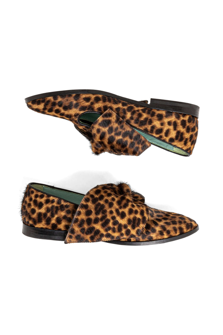 Heimstone BB Ballerina Shoes In Leopard Printed Leather 4 Heimstone BB Ballerina Shoes In Leopard Printed Leather