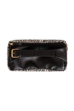 Heimstone Fanny Pack In Zebra Printed Leather Leather Goods