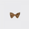 Heimstone Mini Hair Clip In Cheetah Printed Leather Hair Clips