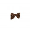 Heimstone Mini Hair Clip In Leopard Printed Leather Heimstone Signature
