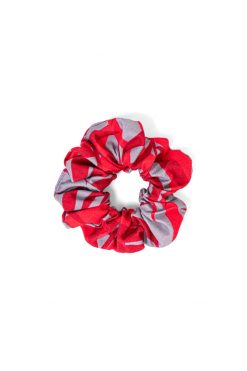 Heimstone Scrunchie In Flamingo Print Scrunchies