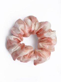 Heimstone Scrunchie In Pink Vichy XXL