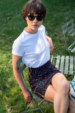 Heimstone Molly Skirt In Zodiac Print Bottoms