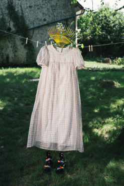 Heimstone Dresses & Jumpsuits Gaya Dress In Picnic Weave