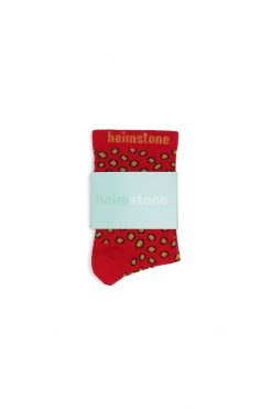 Heimstone Ankle Socks In Messy Dots Print