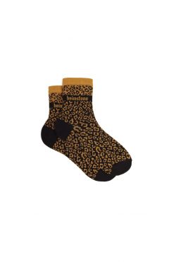 Heimstone Ankle Socks In Leopard Print