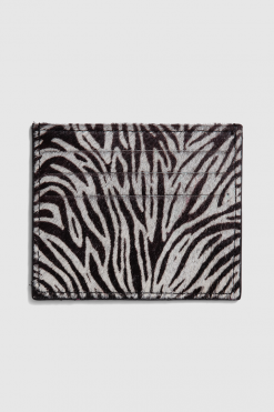 Heimstone The Minis - Card Holder In Zebra Leather