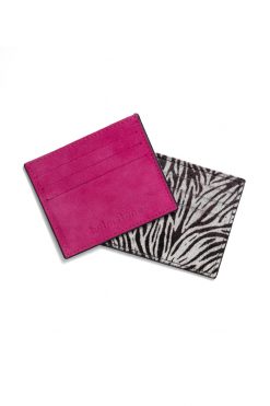 Heimstone The Minis - Card Holder In Zebra Leather