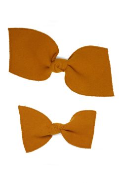 Heimstone Hair Clips Large Hair Clip In Tobacco Wool And Cashmere 5 Heimstone Hair Clips Large Hair Clip In Tobacco Wool And Cashmere