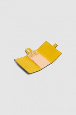 Heimstone The Minis - 6 Key Holder In White Giraffe Printed Leather