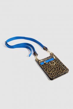 Heimstone Stanley Satchel In Giraffe Printed Leather