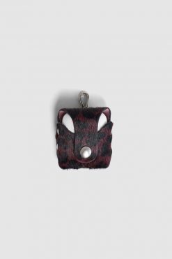 Heimstone Airpods Case In Burgundy Leopard Printed Leather 5 Heimstone Airpods Case In Burgundy Leopard Printed Leather