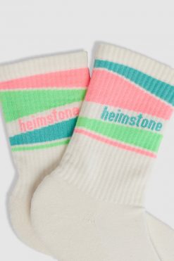 Heimstone Sport Socks In Pastel Stripes