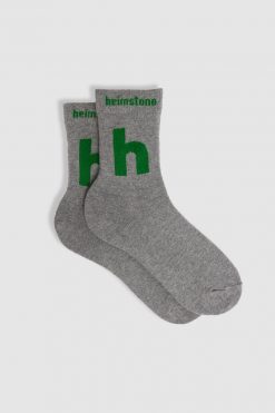 Heimstone Ankle Socks In Grey Heim